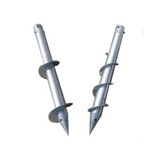 Solar Mounting System Solarfirst Helical foundation galvanized steel metal ground screw anchor